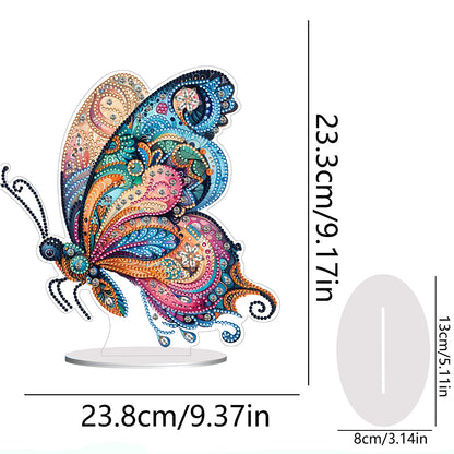 Special Shape Flower Butterfly Desktop Diamond Painting Art Office Home Decor
