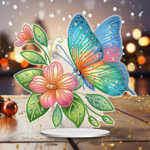 Load image into Gallery viewer, Special Shape Flower Butterfly Desktop Diamond Painting Art Office Home Decor
