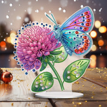 Load image into Gallery viewer, Special Shape Flower Butterfly Desktop Diamond Painting Art Office Home Decor
