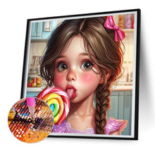 Load image into Gallery viewer, Diamond Painting - Full Round - Smart Candy Girl (30*30CM)
