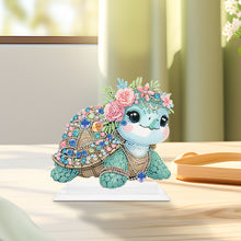 Load image into Gallery viewer, Special Shaped 5D DIY Cute Snail Turtle Diamond Art Tabletop Decor Office Decor
