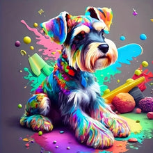 Load image into Gallery viewer, Diamond Painting - Full Round - painted dog (30*30CM)
