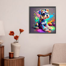 Load image into Gallery viewer, Diamond Painting - Full Round - painted dog (30*30CM)

