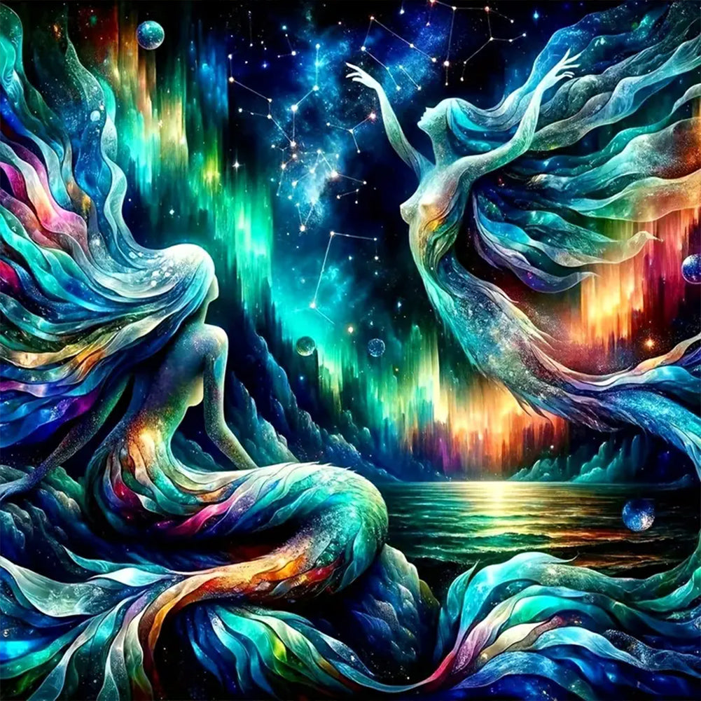 Diamond Painting - Full Round - constellation fairy (50*50CM)