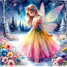 Load image into Gallery viewer, Diamond Painting - Full Round - butterfly elf (50*50CM)
