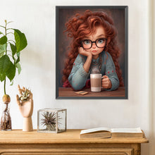 Load image into Gallery viewer, Diamond Painting - Full Round - little girl (30*40CM)
