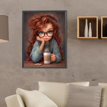Load image into Gallery viewer, Diamond Painting - Full Round - little girl (30*40CM)
