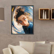 Load image into Gallery viewer, Diamond Painting - Full Round - little girl (30*40CM)
