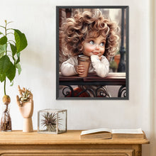 Load image into Gallery viewer, Diamond Painting - Full Round - little girl (30*40CM)
