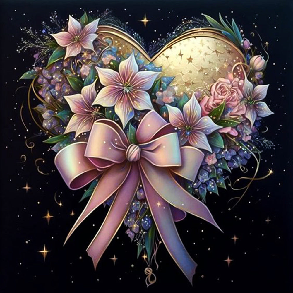Diamond Painting - Full Round - flowers of love (40*40CM)
