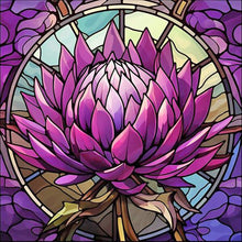 Load image into Gallery viewer, Diamond Painting - Full Square - glass art flowers (40*40CM)

