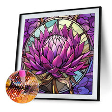 Load image into Gallery viewer, Diamond Painting - Full Square - glass art flowers (40*40CM)
