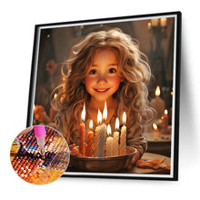 Load image into Gallery viewer, Diamond Painting - Full Round - Cake little girl (40*40CM)
