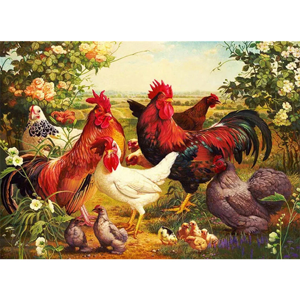 Diamond Painting - Full Round - chick (55*40CM)