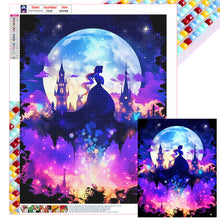 Load image into Gallery viewer, Diamond Painting - Full Square - disney princess silhouette (40*50CM)
