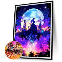 Load image into Gallery viewer, Diamond Painting - Full Square - disney princess silhouette (40*50CM)
