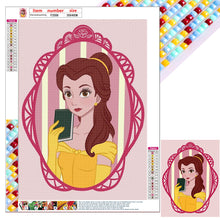 Load image into Gallery viewer, Diamond Painting - Full Square - Disney Princess-Princess Belle (30*40CM)
