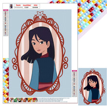 Load image into Gallery viewer, Diamond Painting - Full Square - Disney Princess-Princess Mulan (30*40CM)
