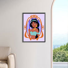 Load image into Gallery viewer, Diamond Painting - Full Square - Disney Princess-Princess Jasmine (30*40CM)
