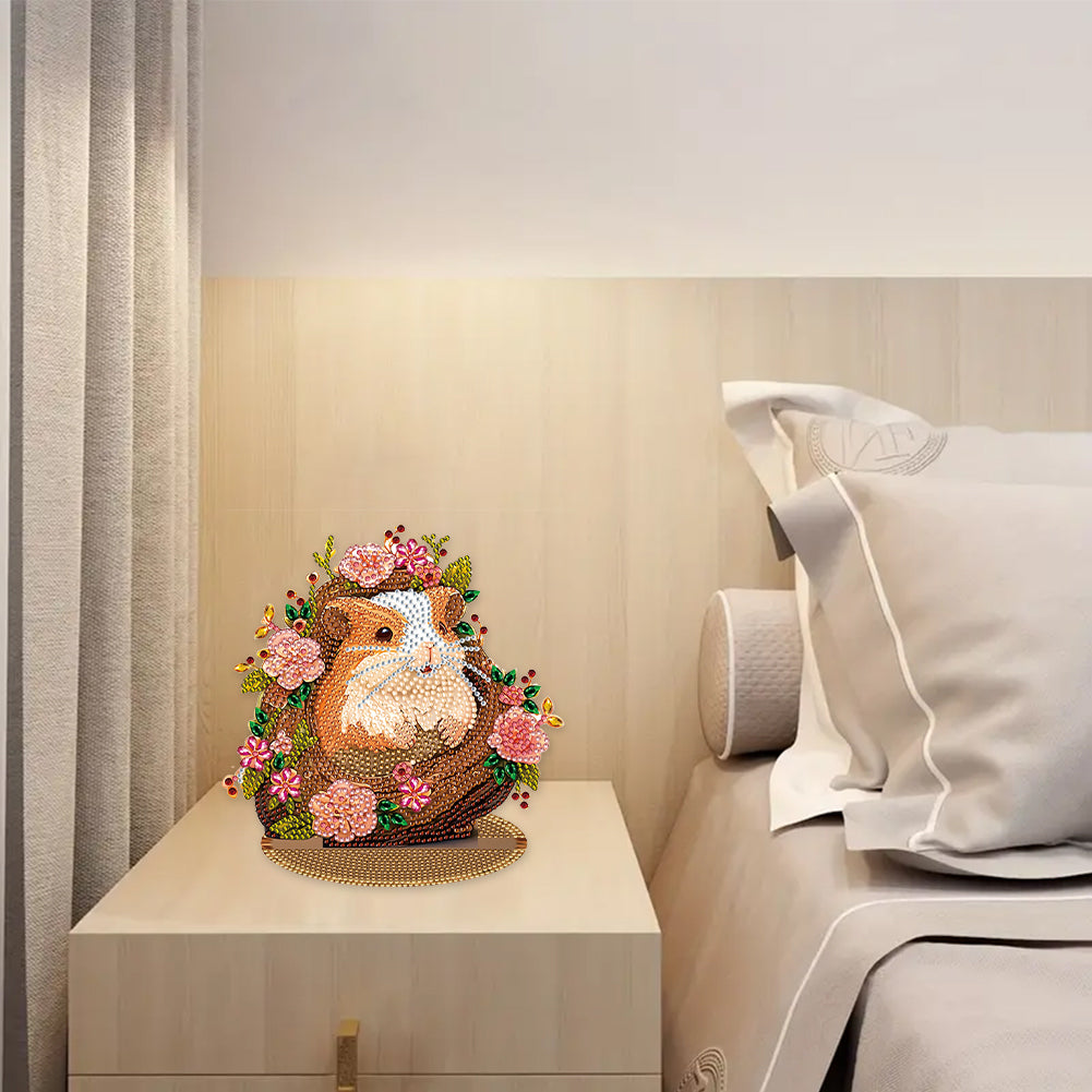 Special Shape 5D DIY Diamond Painting Art Bunny Frog Owl Gnome Hamster Eggs Art