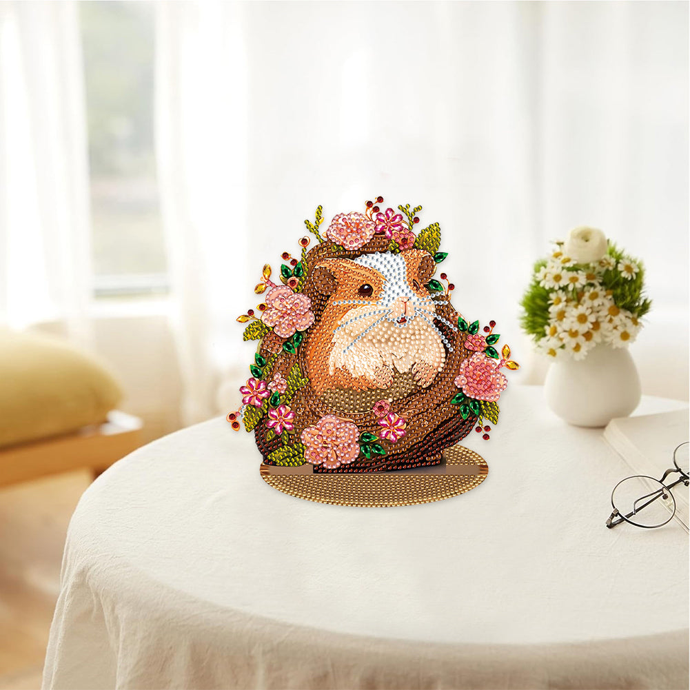 Special Shape 5D DIY Diamond Painting Art Bunny Frog Owl Gnome Hamster Eggs Art