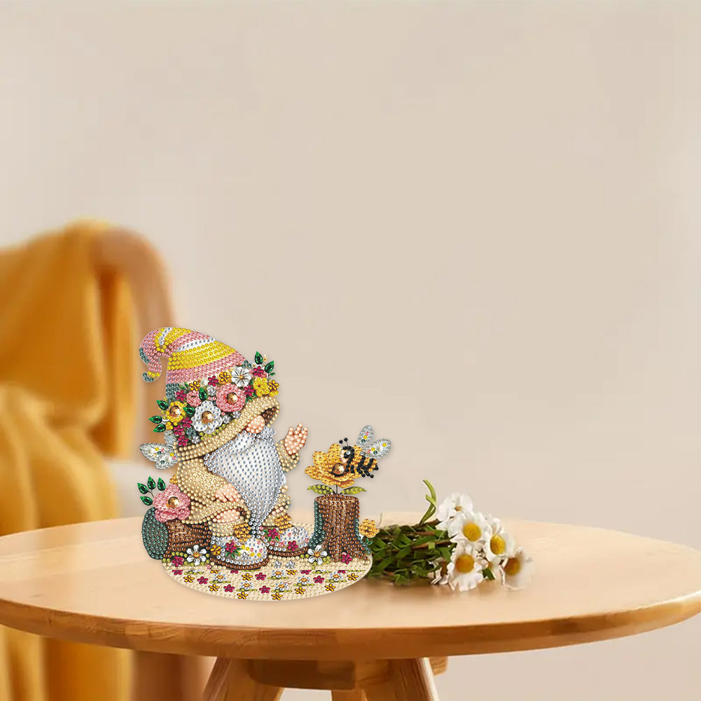 Special Shape 5D DIY Diamond Painting Art Bunny Frog Owl Gnome Hamster Eggs Art