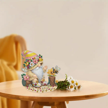 Special Shape 5D DIY Diamond Painting Art Bunny Frog Owl Gnome Hamster Eggs Art