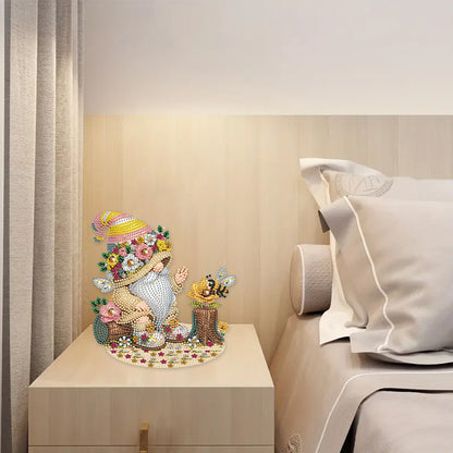 Special Shape 5D DIY Diamond Painting Art Bunny Frog Owl Gnome Hamster Eggs Art