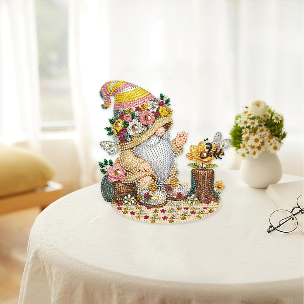 Special Shape 5D DIY Diamond Painting Art Bunny Frog Owl Gnome Hamster Eggs Art
