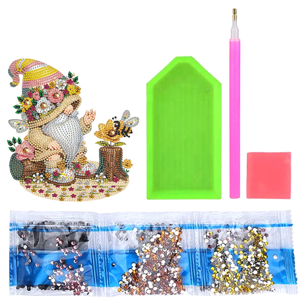 Special Shape 5D DIY Diamond Painting Art Bunny Frog Owl Gnome Hamster Eggs Art