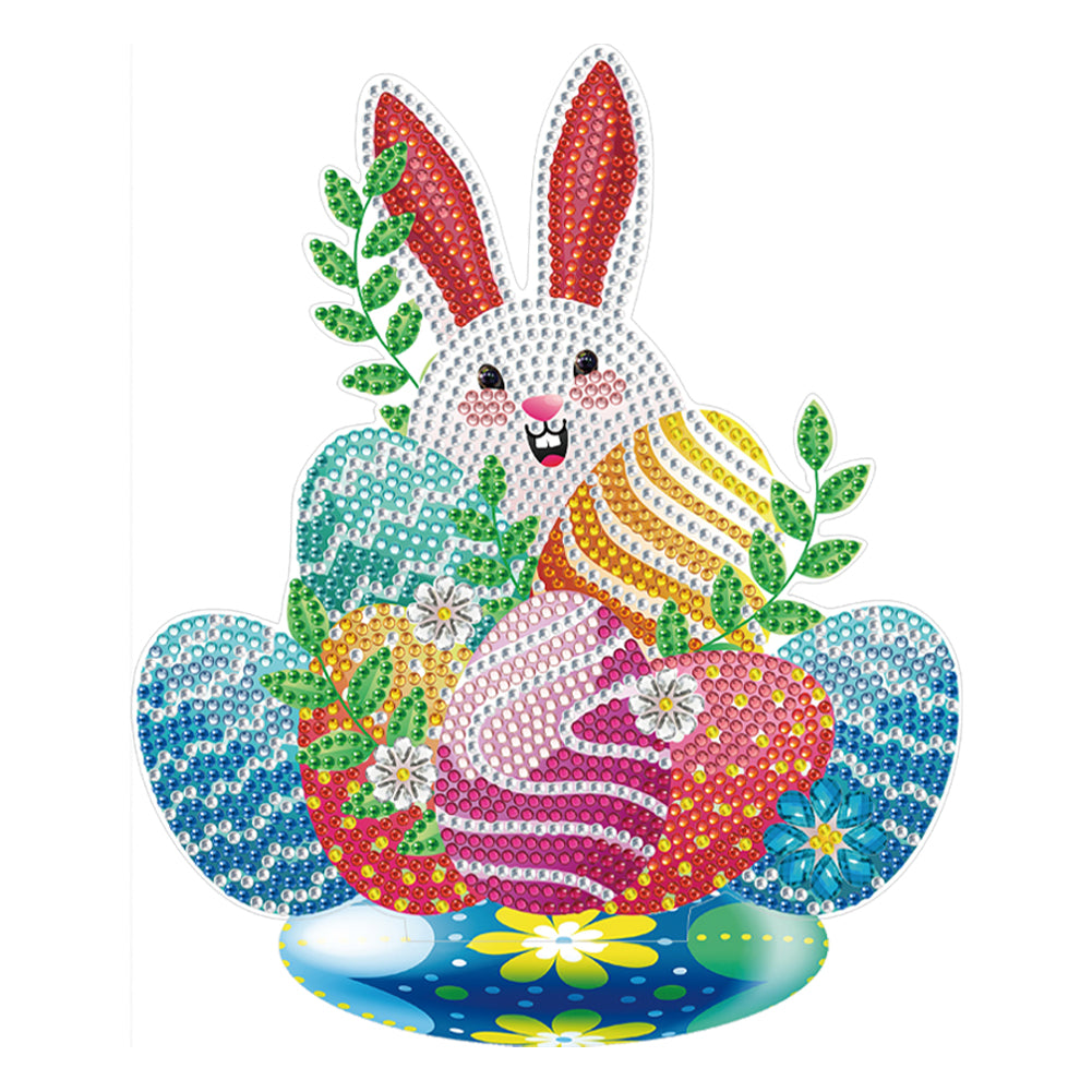 Special Shape 5D DIY Diamond Painting Art Bunny Frog Owl Gnome Hamster Eggs Art