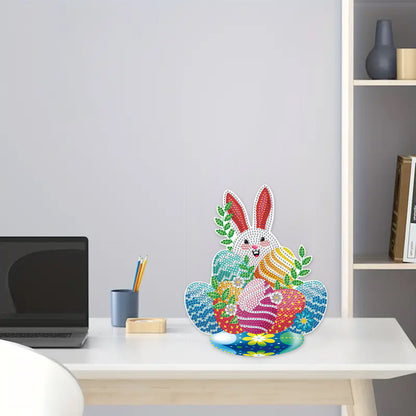 Special Shape 5D DIY Diamond Painting Art Bunny Frog Owl Gnome Hamster Eggs Art