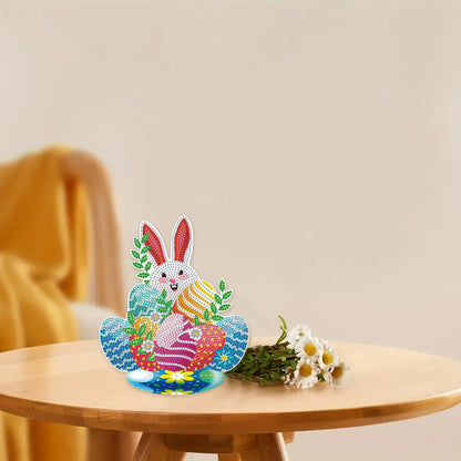 Special Shape 5D DIY Diamond Painting Art Bunny Frog Owl Gnome Hamster Eggs Art