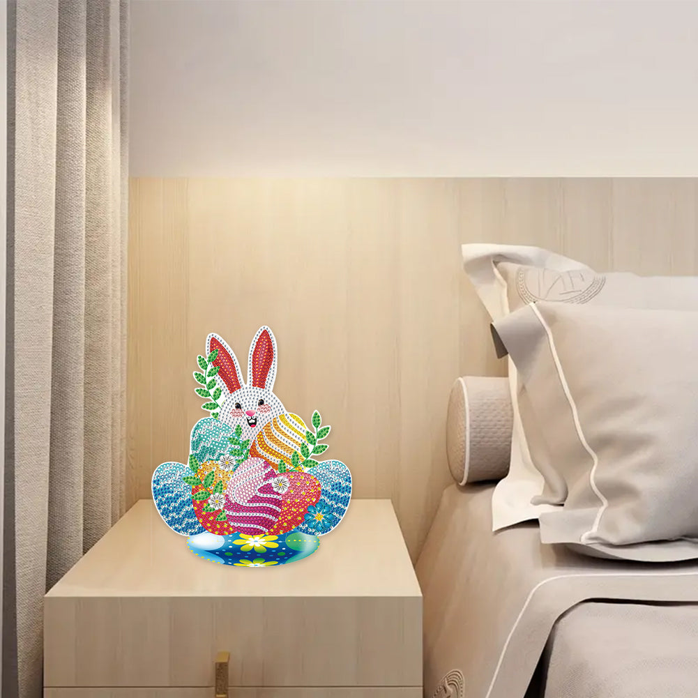 Special Shape 5D DIY Diamond Painting Art Bunny Frog Owl Gnome Hamster Eggs Art