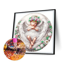 Load image into Gallery viewer, Diamond Painting - Partial Special Shaped - angel child (30*30CM)
