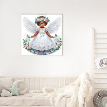 Load image into Gallery viewer, Diamond Painting - Partial Special Shaped - angel child (30*30CM)
