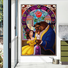 Load image into Gallery viewer, Diamond Painting - Full Round - beauty and the beast (50*70CM)
