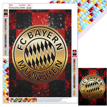 Load image into Gallery viewer, Diamond Painting - Full Square - bayern munich football club logo (30*40CM)
