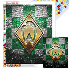 Load image into Gallery viewer, Diamond Painting - Full Square - Werder Bremen logo (40*50CM)

