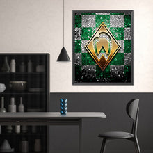Load image into Gallery viewer, Diamond Painting - Full Square - Werder Bremen logo (40*50CM)
