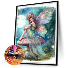 Load image into Gallery viewer, Diamond Painting - Full Round - butterfly fairy (30*40CM)
