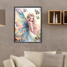 Load image into Gallery viewer, Diamond Painting - Full Round - butterfly fairy (30*40CM)
