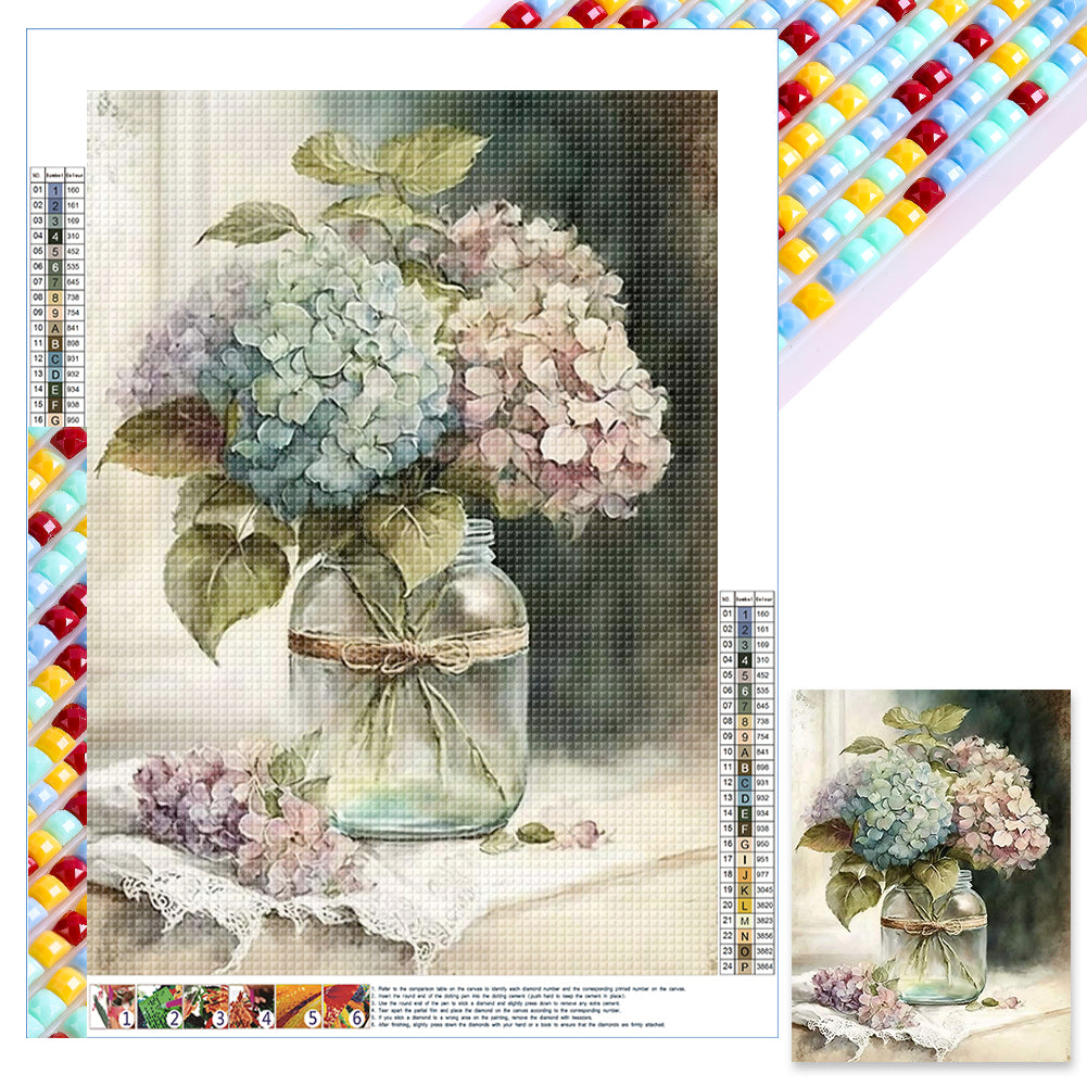 Diamond Painting - Full Square - pansy (30*40CM)
