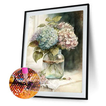 Load image into Gallery viewer, Diamond Painting - Full Square - pansy (30*40CM)
