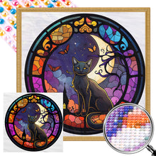Load image into Gallery viewer, AB Diamond Painting - Full Round - glass art kitten (40*40CM)
