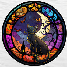 Load image into Gallery viewer, AB Diamond Painting - Full Round - glass art kitten (40*40CM)
