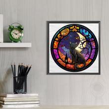Load image into Gallery viewer, AB Diamond Painting - Full Round - glass art kitten (40*40CM)

