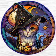 Load image into Gallery viewer, AB Diamond Painting - Full Round - glass art kitten (40*40CM)
