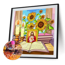 Load image into Gallery viewer, AB Diamond Painting - Full Round - flowers (40*40CM)
