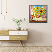 Load image into Gallery viewer, AB Diamond Painting - Full Round - flowers (40*40CM)
